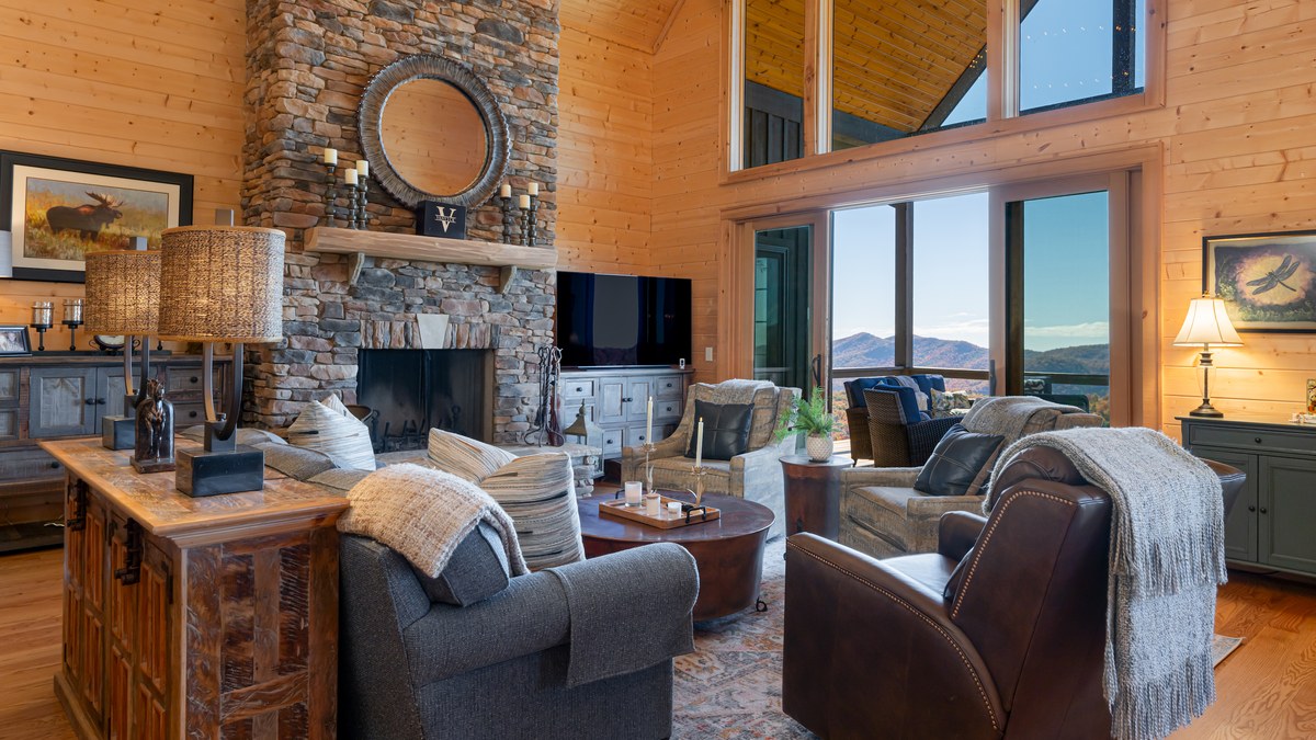 Powell Construction custom mountain home