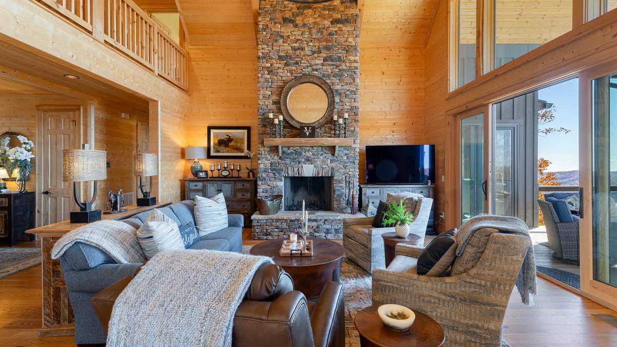 Powell Construction custom mountain home