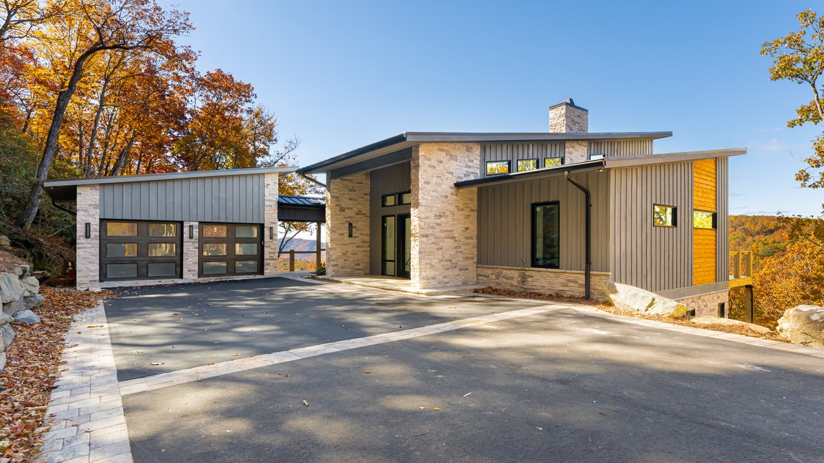 Powell Construction custom mountain home