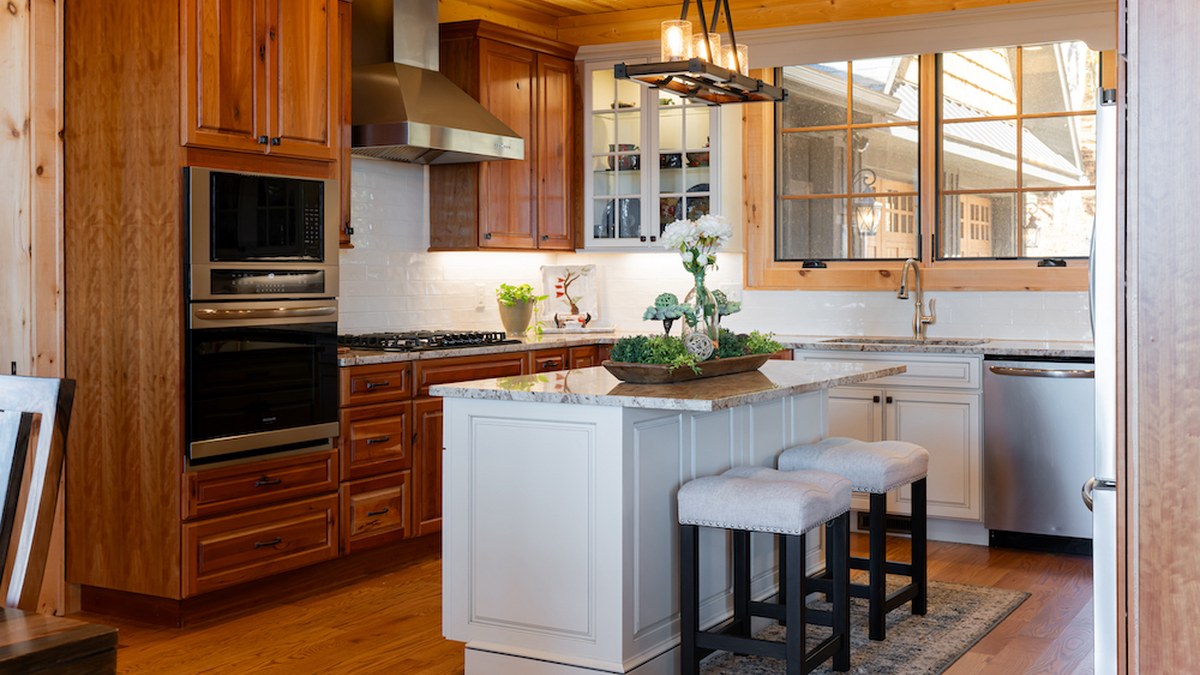Custom kitchen cabinetry