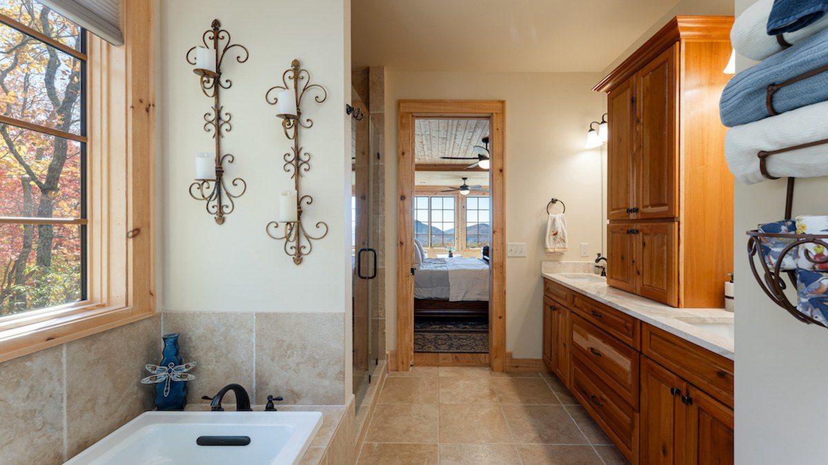 Custom cabinetry and finishes