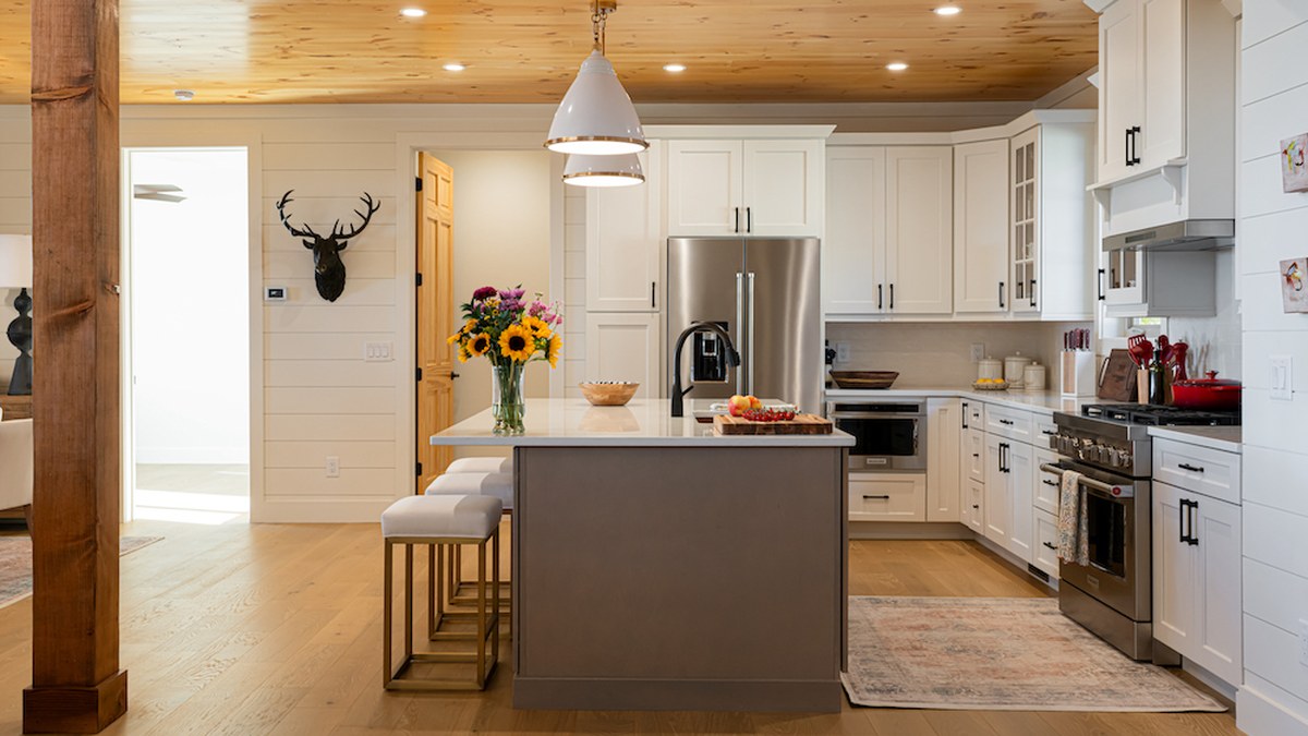 Custom cabinetry and interior