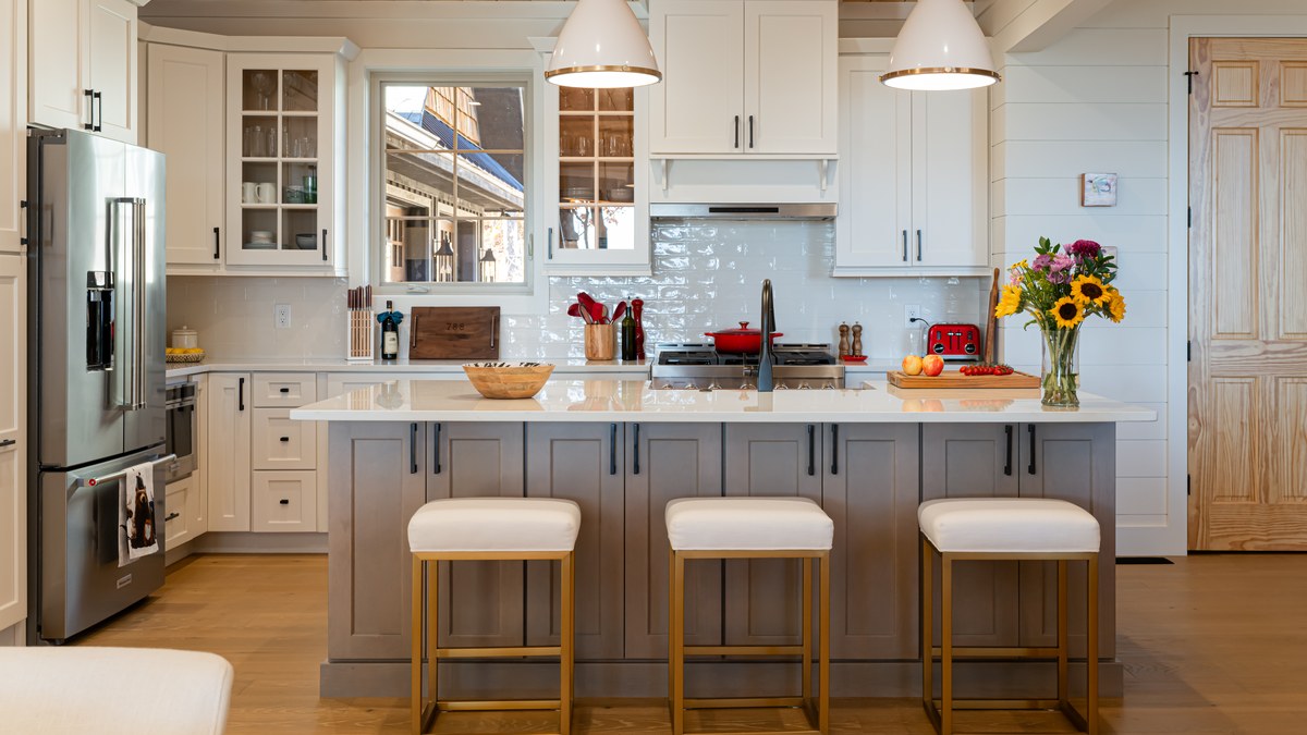 Custom kitchen cabinetry