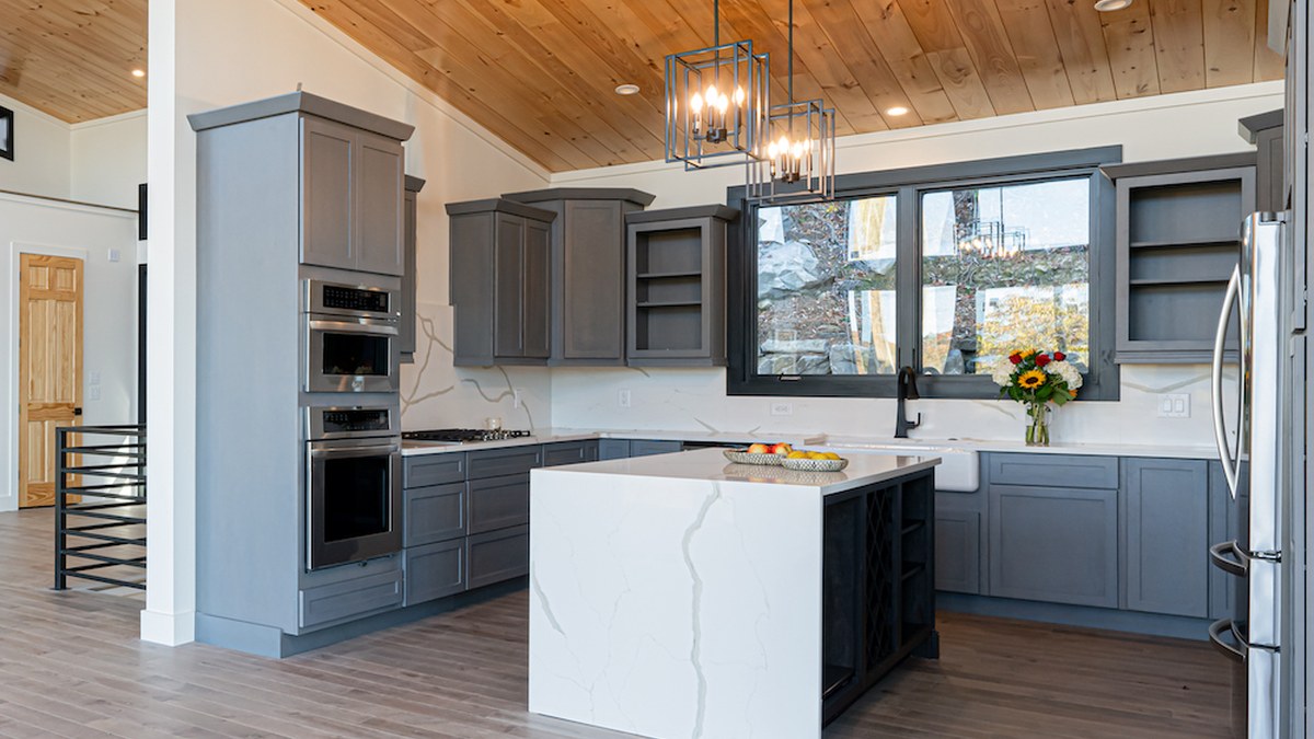Custom cabinetry installation