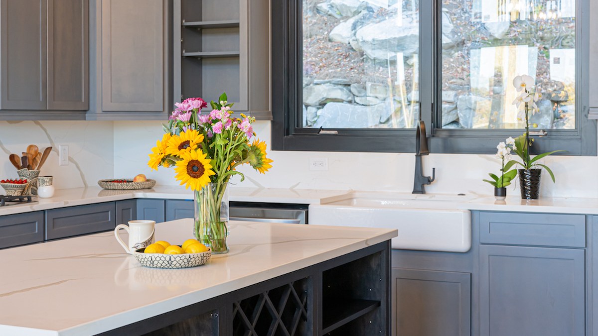 Custom cabinetry and finishes