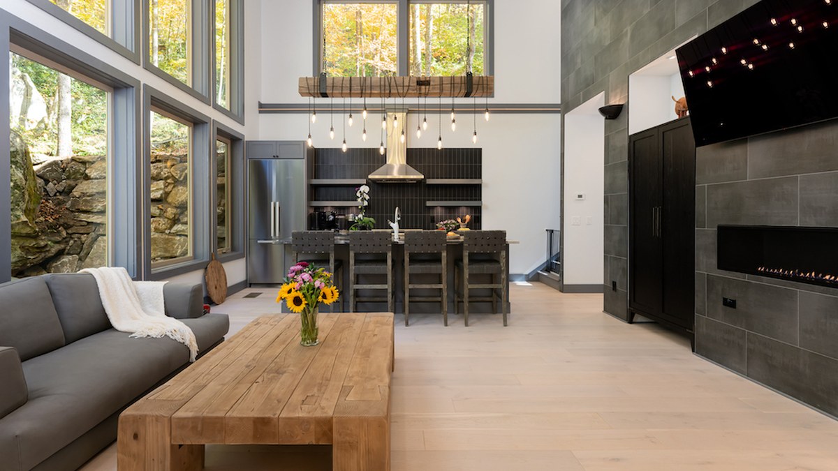 Custom cabinetry and finishes