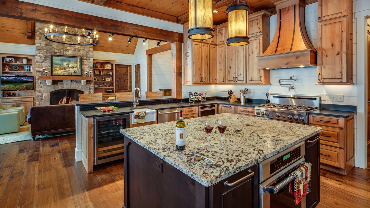 Custom kitchen cabinetry